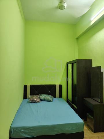 87A1-3, Bilik Queen Siap Perabot Skudai Kiri, JB Disewa 1