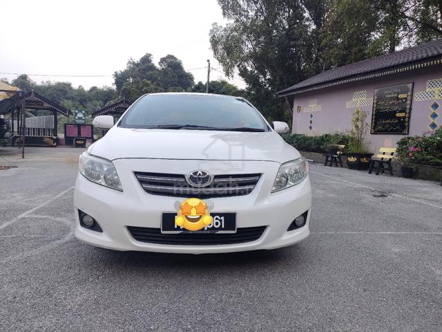 2009 Toyota COROLLA 1.8 ALTIS G MY08 E140 (A) - 2