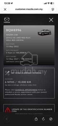 2022 Mazda CX-8 2.5 MID PLUS WARRANTY FSR 65K KM - 5