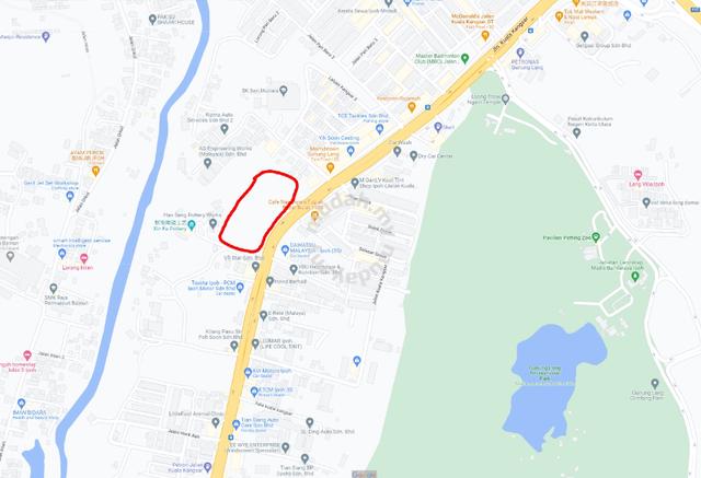 Freehold Ipoh City Center Main Road Industrial Land Toyota MCD Nearby 1