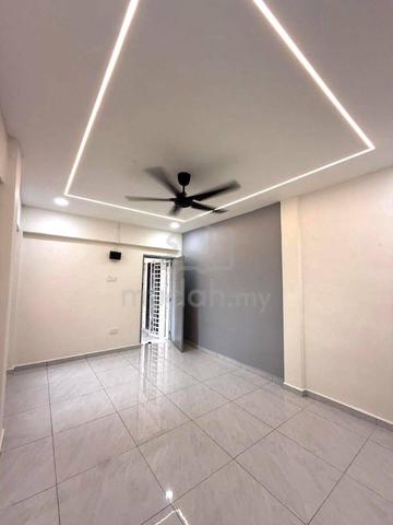 Skudai/Jaya Mas/flat/Bulanan Rendah/Tingkat 4//0 Deposit/Reno Cantik 1