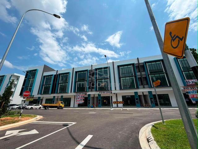 Permas Jaya — 2 Adjoining 3 Storey Shop Offices For Rent 1