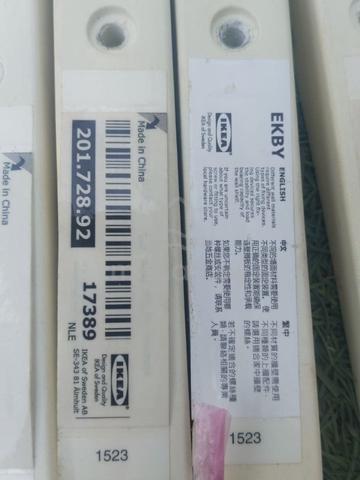 C124 Pendakap Sudut Rak Dinding 7 x 7 Inches IKEA - photo 6 of 6