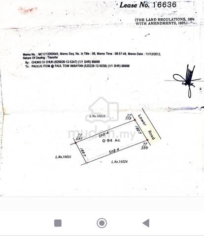 Tanah Untuk Dijual - Kudat, Sabah 1