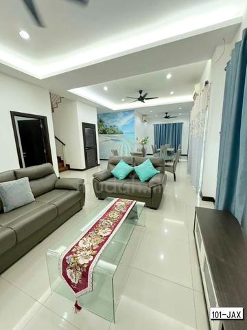 Full Furnished Setia Alam Duta Eco Park😍SemiD 2 Sty House！Rent [5r5b] 1