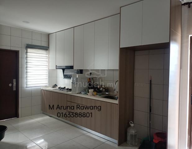 M Aruna corner house with swimming pool, country home, saujana rawang, 1