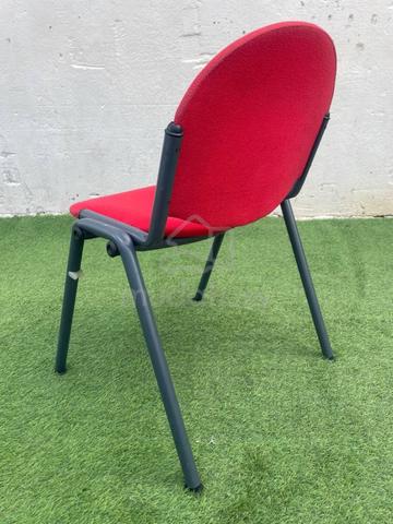 YF16F Kerusi Tamu Metal Frame Visitor Chair Fabric - photo 3 of 6