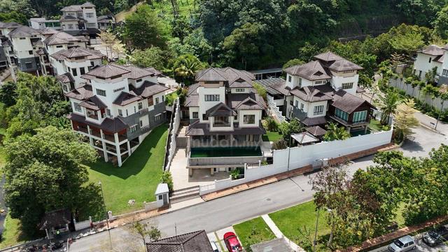 PRIVATE SWIMMING POOL 💥 4 Storey Bungalow Taman Bukit Melawati KL 1