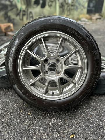 Tc105x 14 inch sports rim Axia bezza saga blm myvi - Car Accessories ...