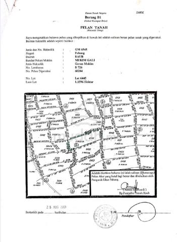 Tanah Kebun Getah 1