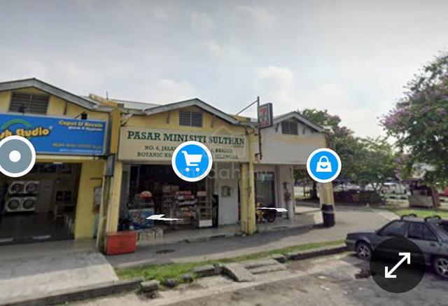 Corner single storey shop for sale bandar botanic klang 1
