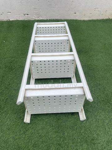 YF18W Rak Plastik 4 Tier Slim Plastic Rack Shelf - photo 5 of 6