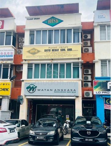 FULLY TENANTED 3 Storey Shoplot Sri Rampai Business Park Setapak 1