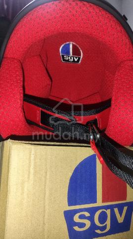 helmet sgv special red black - photo 4 of 5