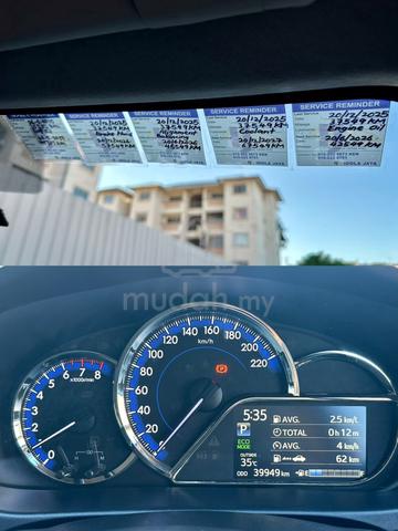 2019 Toyota VIOS 1.5 G TRD DASH CAM F.SERV 39K MIL - 3