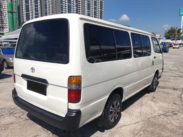 2001 Toyota HIACE (M) Window Van Low Roof - 2