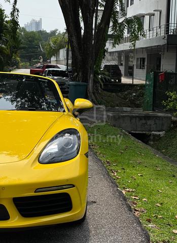 50K KM 2018 Porsche BOXSTER 2.0 14Ways OriYellow - 3