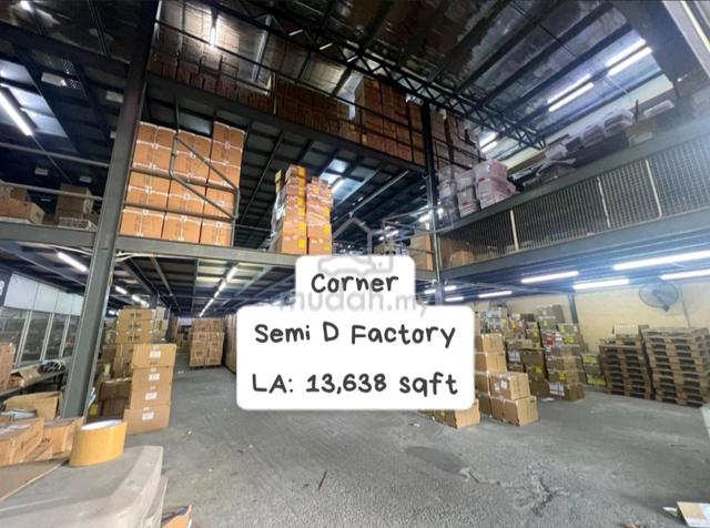 Semi D Corner Factory / Kawasan Perindustrian Rawang Perdana, Rawang 1