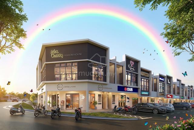 New double Storey Shop lot, Bandar Tiram 1