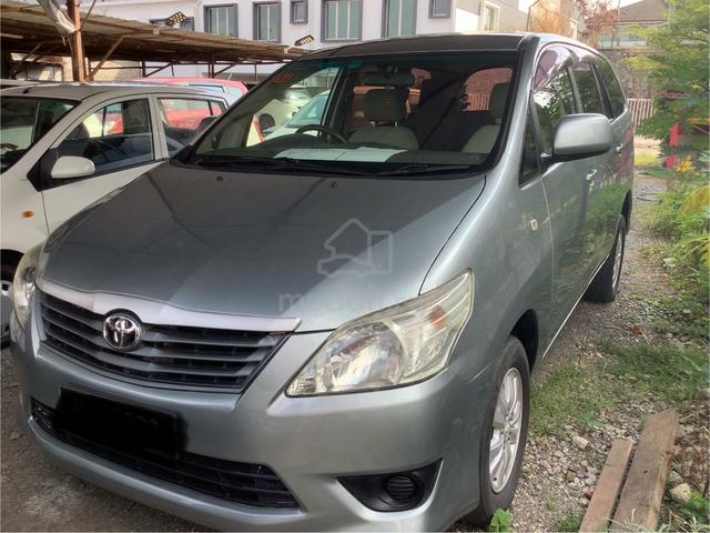 2012 Toyota INNOVA 2.0 E (M) Full Service Toyota - 2