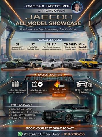 All New / Used JAECOO J7(A) 2WD PHEV SUPER REBATE - 3