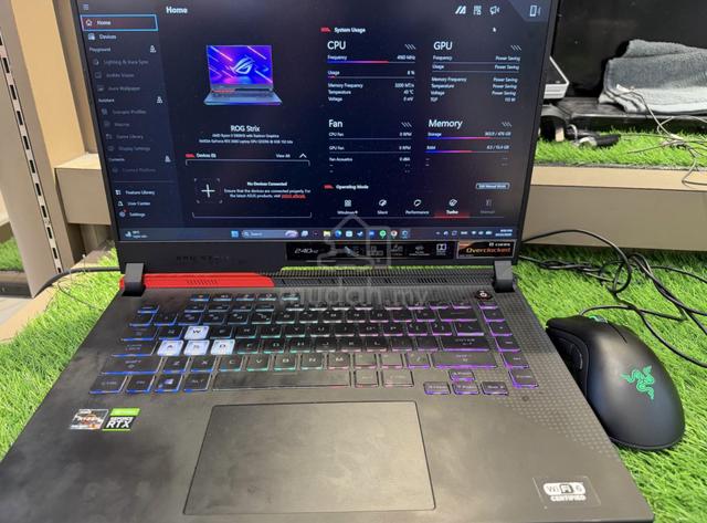 Asus Rog strix G15 gaming laptop RTX 3060 - photo 2 of 3