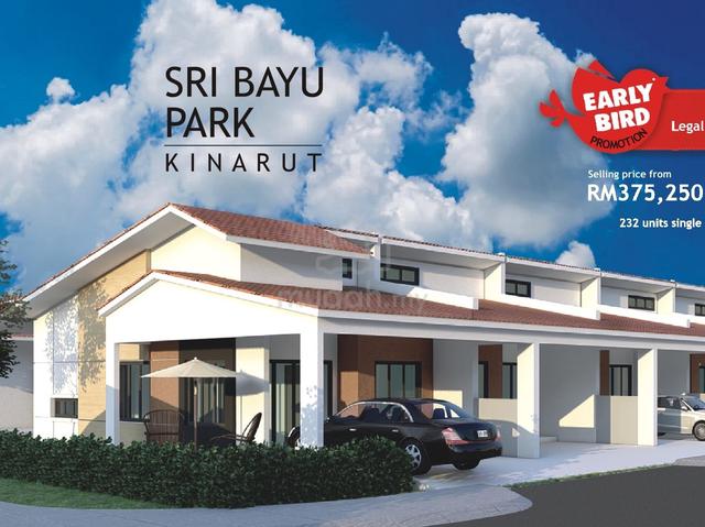 Kinarut | Lok Kawi | Papar, New 1 Storey Terrace : Taman Sri Bayu Park 1