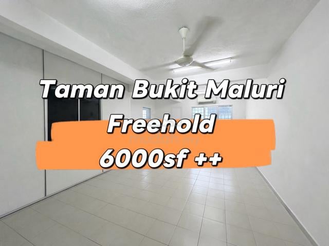 Taman Bukit Maluri, Corner Unit, 6000sf++, Limited Unit, 2 Storey 1
