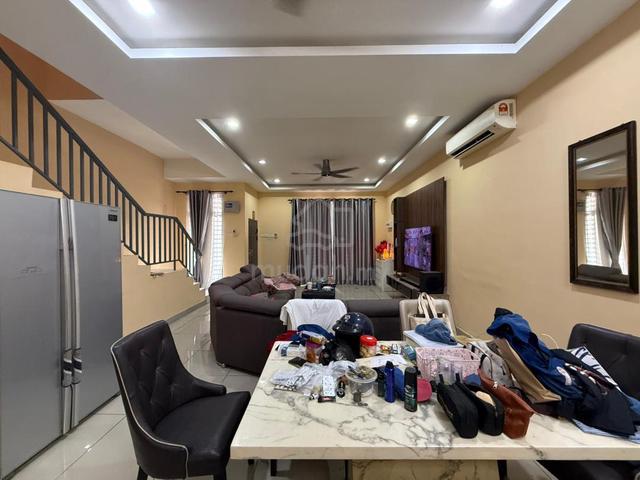 Kempas Indah 2 Storey Terrace 20x70 Gated Guarded Kitchen Extended 1
