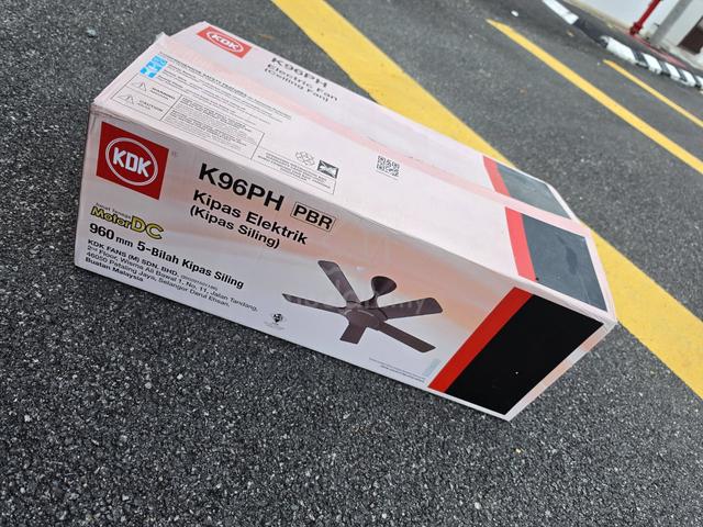 Kipas Siling KDK Ryou Series 38 inch K96PH-PBR - photo 2 of 3