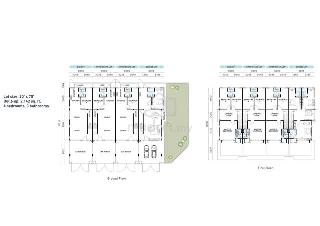 Bulan 3 LAUNCHING New Double Storey Rumah Pertama 20X70 Bulan RM17XX 1