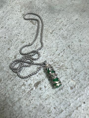 Custom Dragon Jade Pendant 925 Sterling Silver - photo 4 of 5