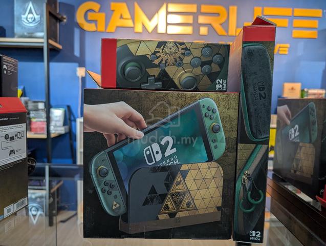 New Nintendo Switch 2 Zelda 40th, Terima Trade-In  - photo 3 of 5