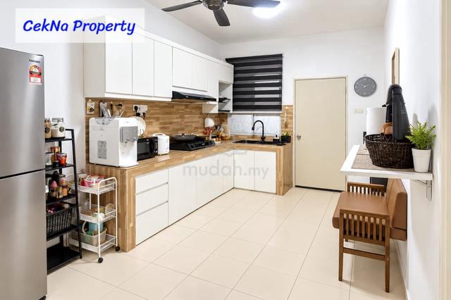 [Facing Open & Kitchen Cabinet] TERES SETINGKAT BUKIT RANGIN DAMAI 1