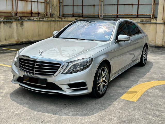 2017Mercedes SCLASS 3.5 400L HYBRID BROWN INTERIOR - 3