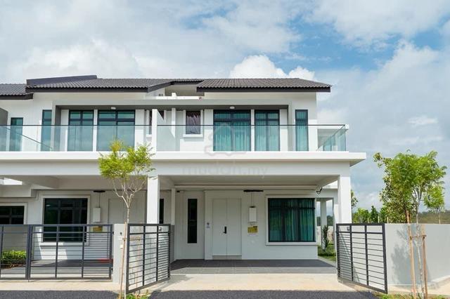 22x72.5ft Gated Guard Freehold Double Storey Krubong Height Melaka 1