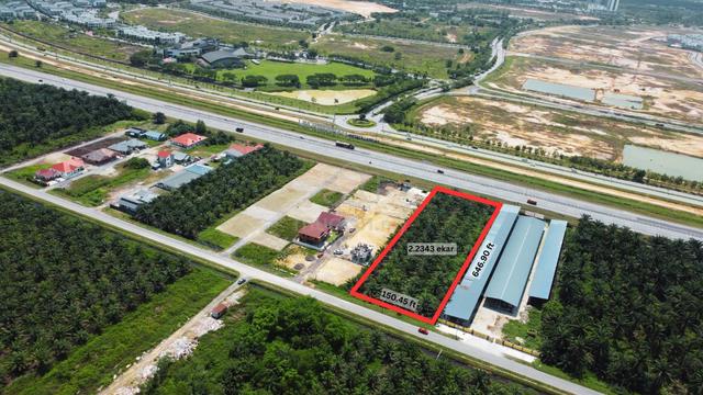 Jalan Utama Tanah 2.2 Ekar Tanjong Rabok Seri Cheeding, Jenjarom 1