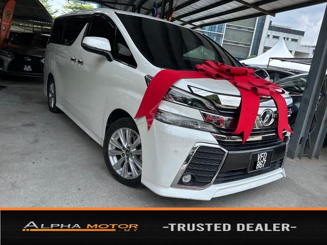 2016 Toyota VELLFIRE 2.5 Z (A) HARGA LELONG ZA - 1