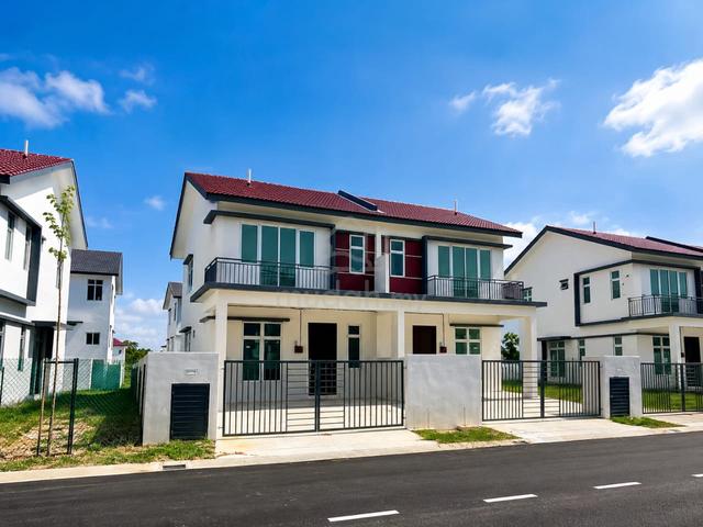 Full Loan Freehold 2 Storey SemiD Jasin Serkam Bemban AMJ Merlimau 1