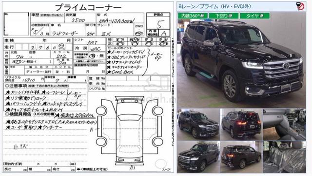 5A BLACKSEAT 2023Toyota LANDCRUISER 3.5 ZX FULSPEC - 2