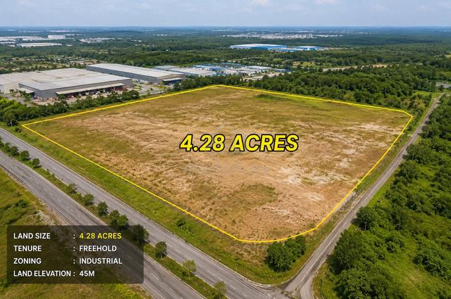 3 INDUSTRIAL LAND Untuk Dijual - Tanjong Minyak, Melaka 1