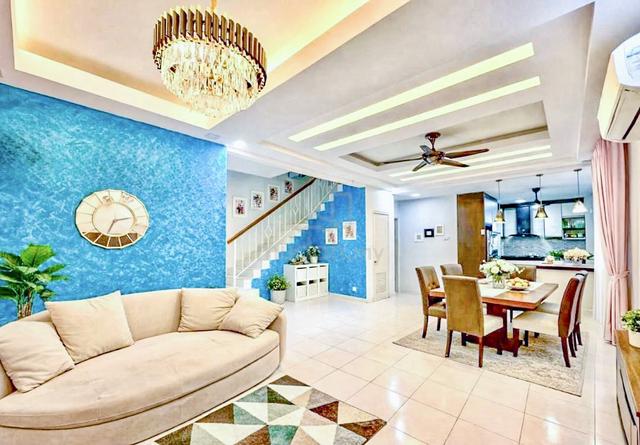 5 Bilik RENOVATE CANTIK Semi D Cluster 2 Storey Alam Suria Puncak Alam 1