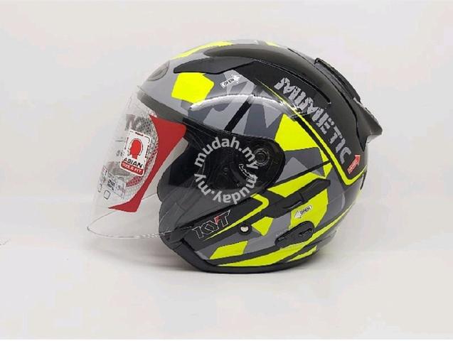 kyt double visor helmet