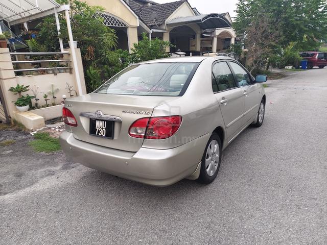 2005 Toyota COROLLA 1.6 ALTIS E MY01 E120 - 2