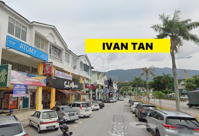 3 sty Shop Farlim Air Itam Opp CIMB Bank【 Face Main Road】 Tenanted 1