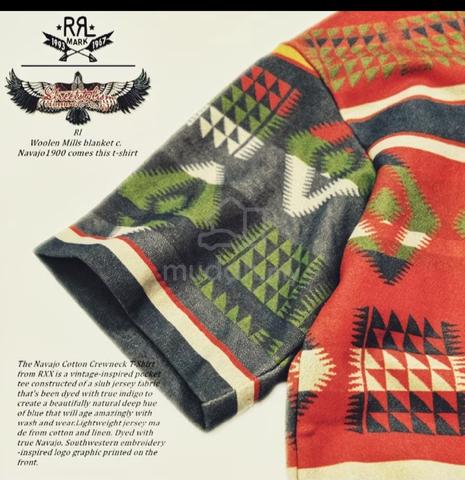 RRL Navajo Cotton Crewneck T-Shirt by ralph lauren - photo 6 of 7