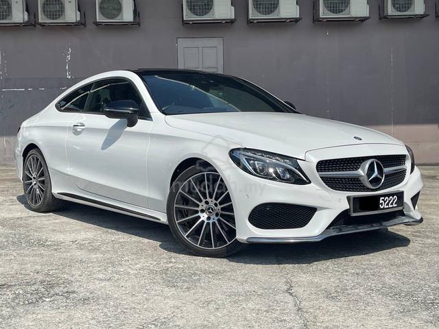 2017 Mercedes Benz C300 2.0 COUPE AMG LINE (A) 73K - 2