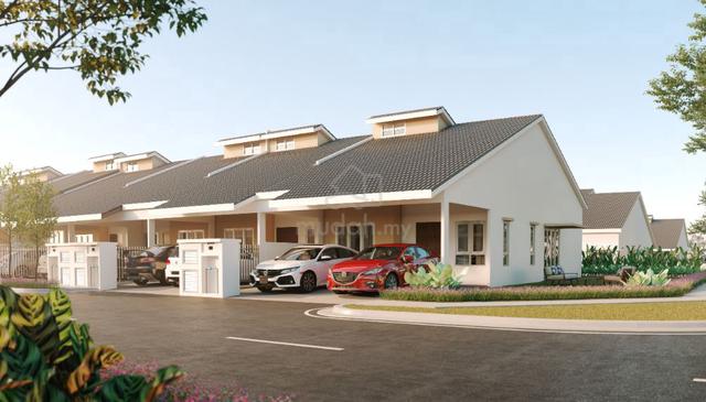 RUMAH MAMPU MILIK / Monthly 1.4k / Sendayan Cheap House / Corner lot 1
