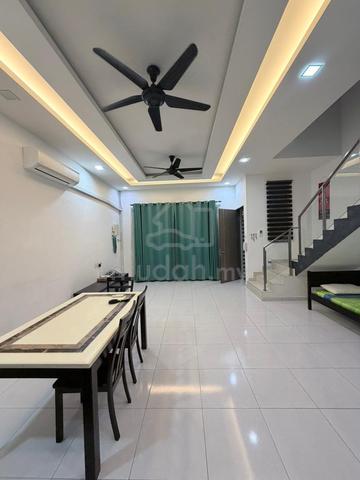 Padang Serai Taman Damai Fully Furnished 2 Storey Terrace Guarded Rent 1