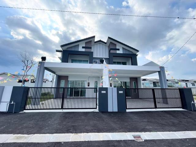 Bumi Lot‼️ Lahat New Double Storey House ✅ Free all fees‼️ 1